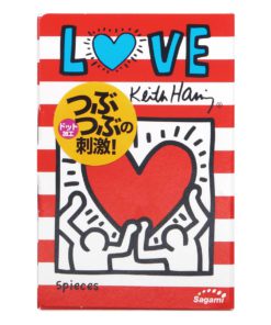 Sagami-LOVE-Keith-Haring-凸點乳膠安全套-5片裝-product-image-1