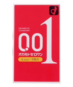 okamoto 岡本 0.01 大碼 (日本版) PU安全套 3 片裝-product-image-1