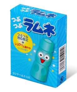 Sagami-粒粒波子汽水乳膠安全套-5片裝-product-image-2
