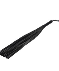 Toynary SM23 Leather Flogger Whip - Black 黑色流蘇皮鞭-product-image-2