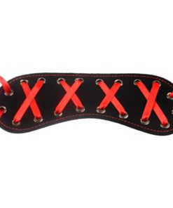 Toynary-紅色繫帶皮革眼罩-Red-Ribbon-Leather-Blindfold-product-image-2