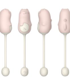 香港版喵小野-手機遙控震蛋-粉黃色-product-image-2