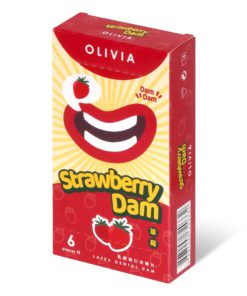 Olivia-乳膠口交膜-草苺香味-6片裝-product-image-2