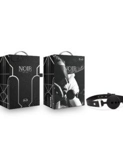 NOIR 透氣矽膠口塞 Breathable Silicone Ball Gag -product-image-3